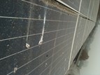 Zonnepanelen onder het vuil.