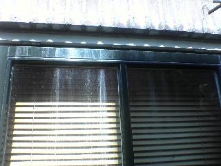 Cementsluier op glas