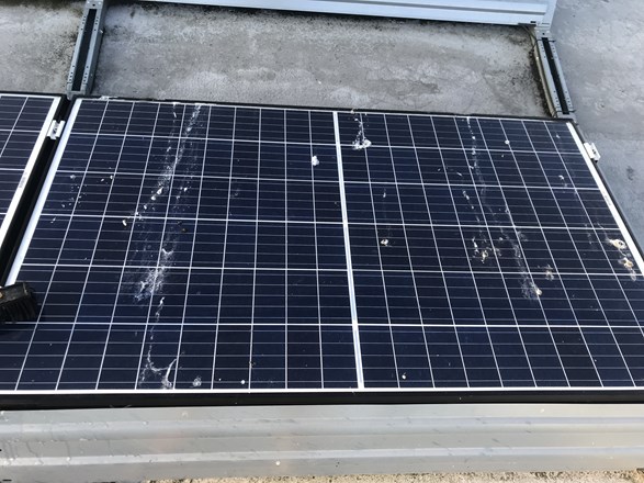 Zonnepanelen zijn erg vies