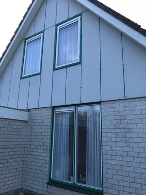Trespa reinigen met softwash